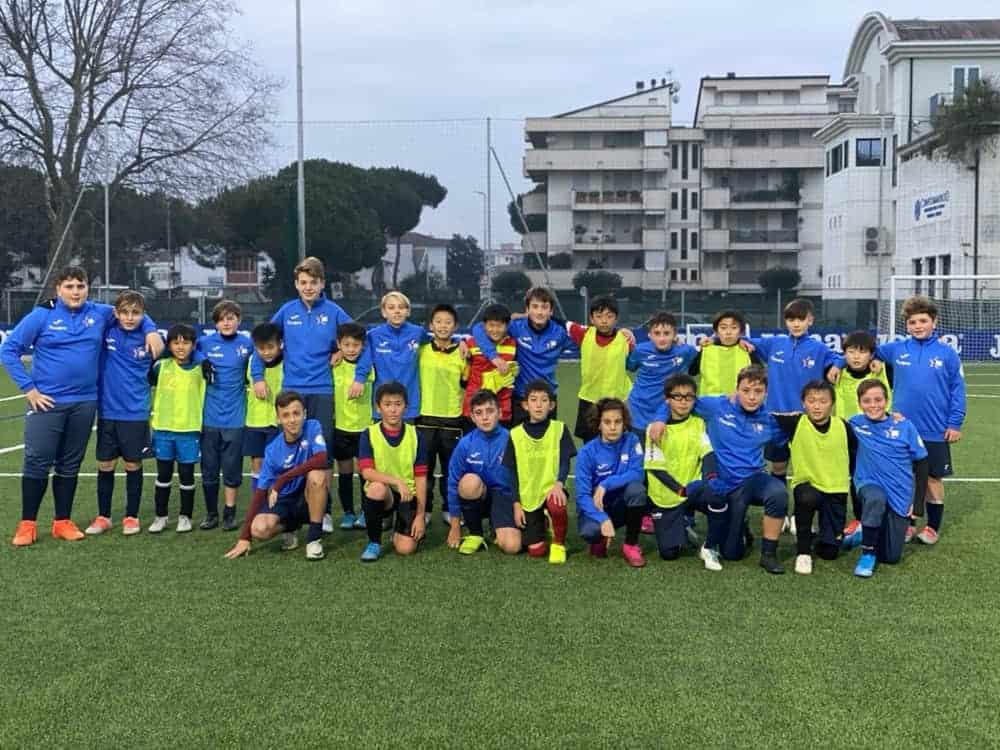9人制サッカー日本選抜イタリア遠征1日目 海外サッカー留学ならユーロプラスへ
