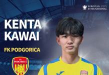 【モンテネグロ】当社サポートの河合建汰選手が 2部FKポドゴリツァと契約!