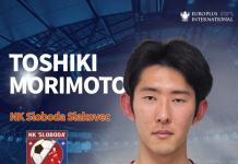 【クロアチア】当社サポートの森元俊喜選手が6部NK SLOBODA Slakovecと契約!