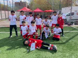 海外サッカーキャンプを満喫する選手たち